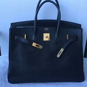 Hermès Birkin 35 black Togo
